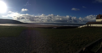 Croyde Bay 1.5 miles away.